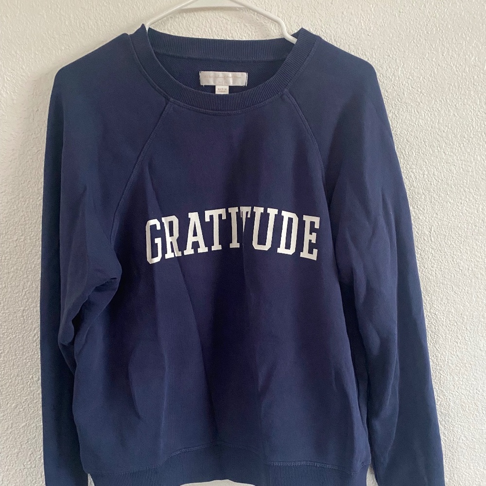 Spiritual Gangster gratitude sweatshirt